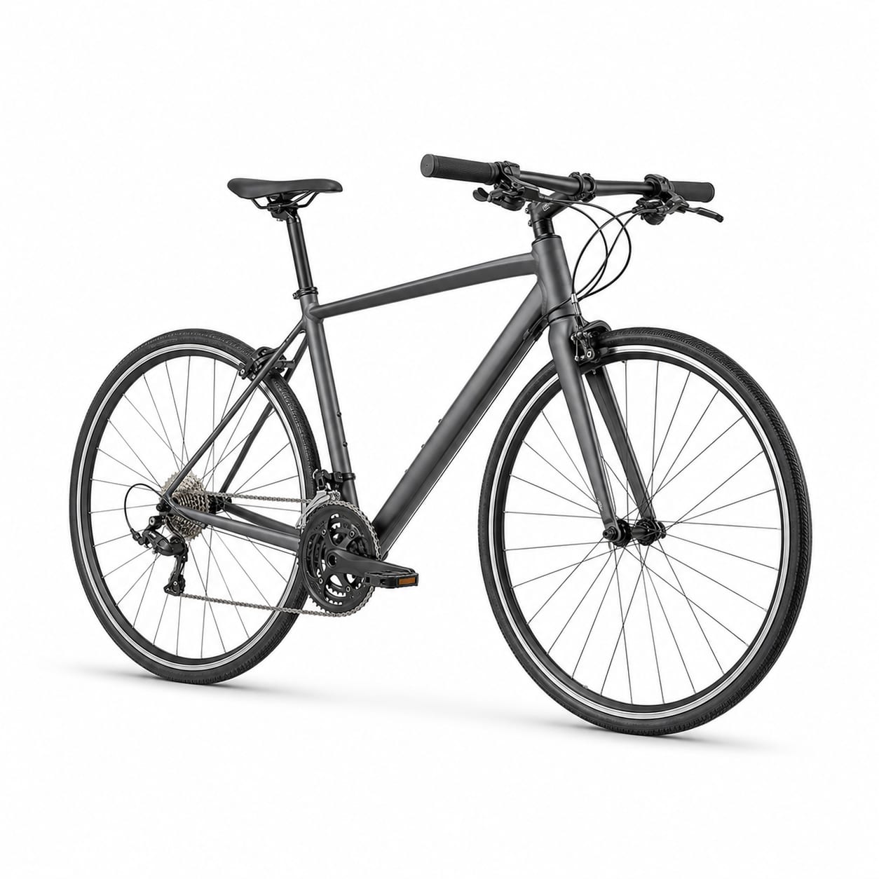 Flat-Bar Road Bike